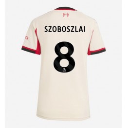 Liverpool Dominik Szoboszlai #8 Uit tenue Dames 2025-26 Korte Mouw